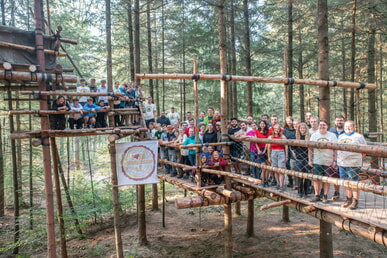 Baumhauscamp im Odenwald