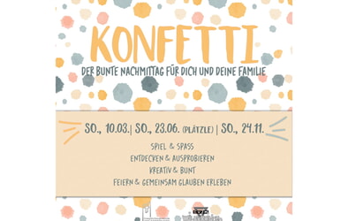 Konfetti-Familiennachmittag