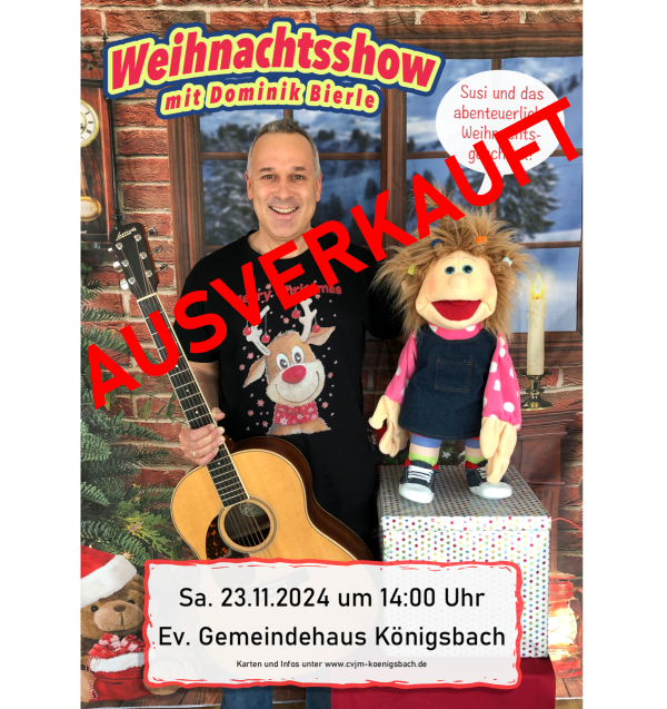 Weihnachtsshow ausverkauft